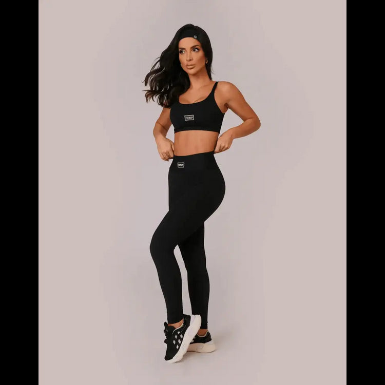 Basic Mood Top and Bottom 2-Piece Set | Brazilian Activewear for Style & Support - Beeluxxe