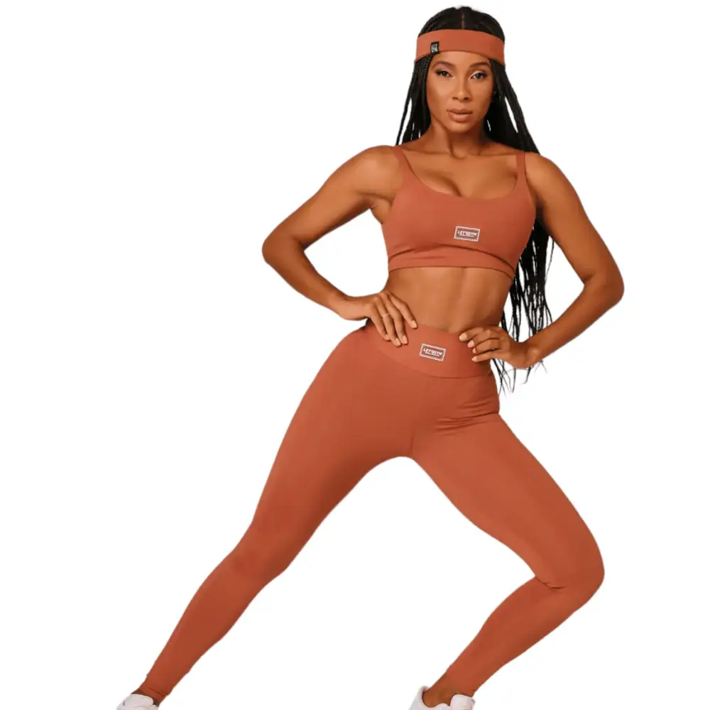 Basic Mood Top and Bottom 2-Piece Set | Brazilian Activewear for Style & Support - Beeluxxe