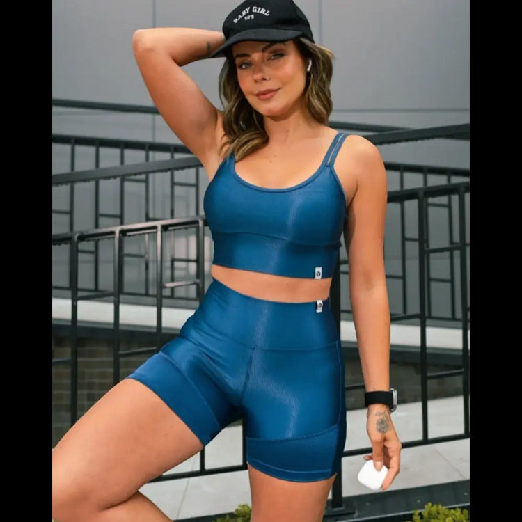 Feel Rib Glow Set for Elegance and Performance in Athletic Wear - activewear