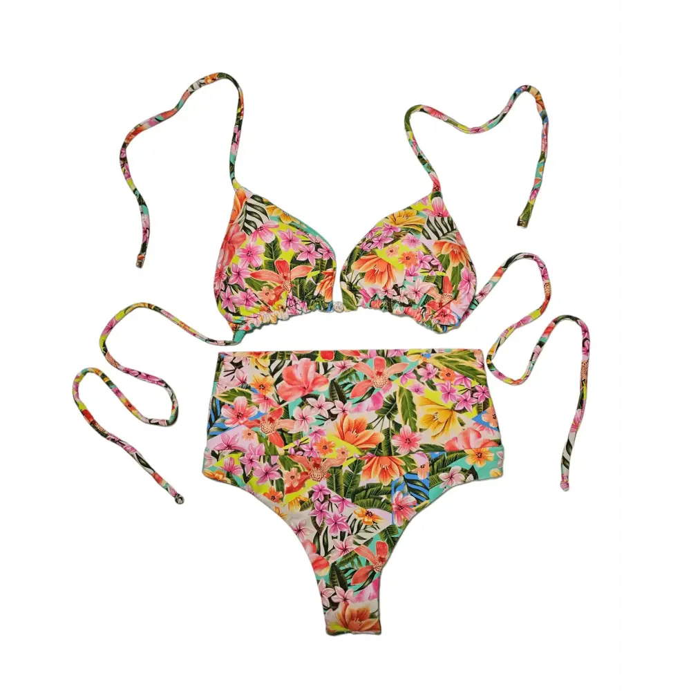 Flowers fun bikini set - Beeluxxe