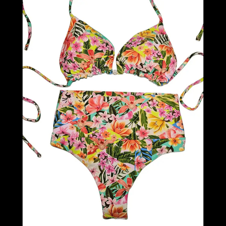 Flowers fun bikini set - Beeluxxe