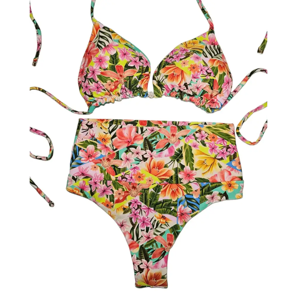 Flowers fun bikini set - Beeluxxe