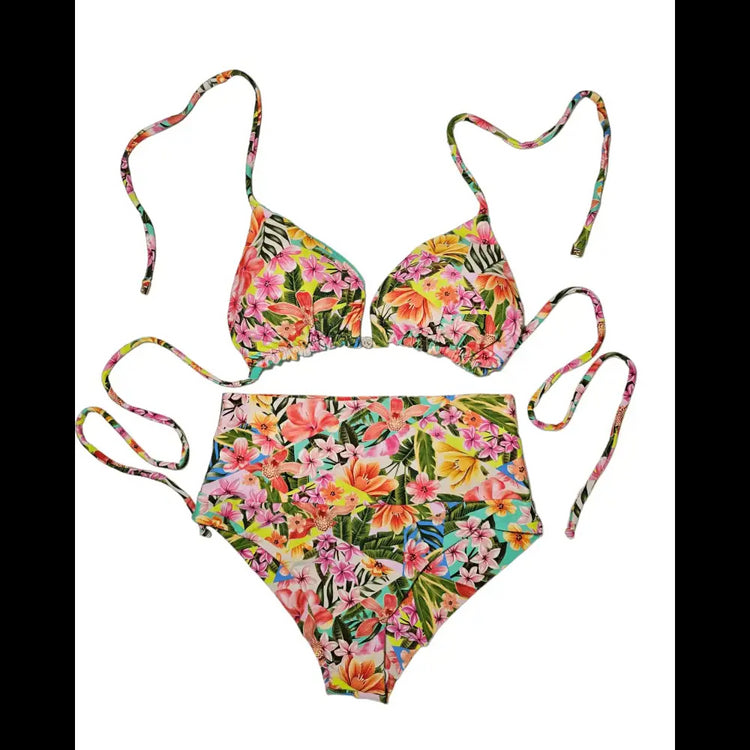 Flowers fun bikini set - Beeluxxe