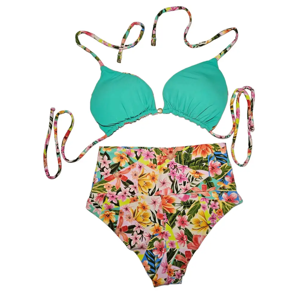 Flowers fun bikini set - Beeluxxe