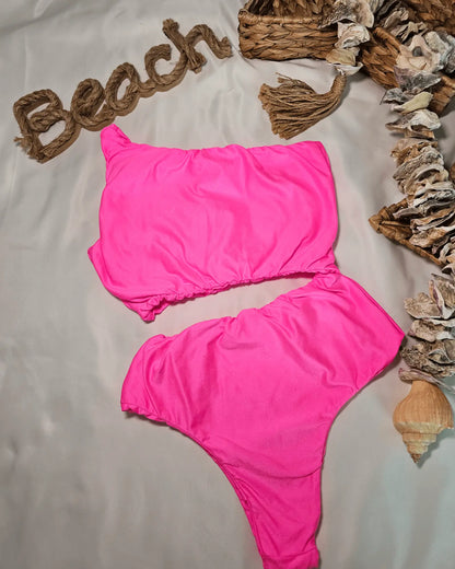 " Gabriella " Beach gloss Brazilian Body Suit / One Piece Swimsuit - Beeluxxe