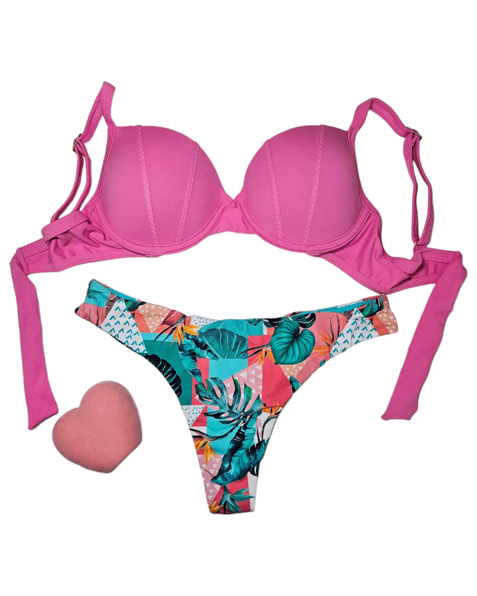 Heart crush bikini set - Beeluxxe