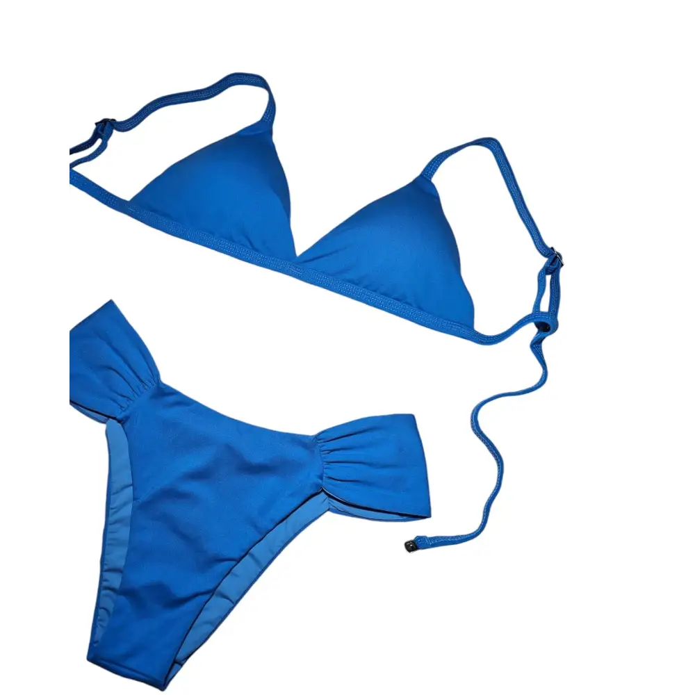 Ocean Blue Brazilian Bikini Set: Flattering 2-Piece Swimwear - Beeluxxe