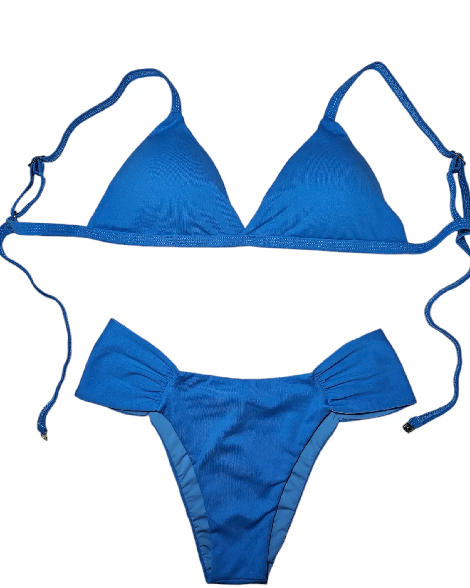 Ocean Blue Brazilian Bikini Set: Flattering 2-Piece Swimwear - Beeluxxe