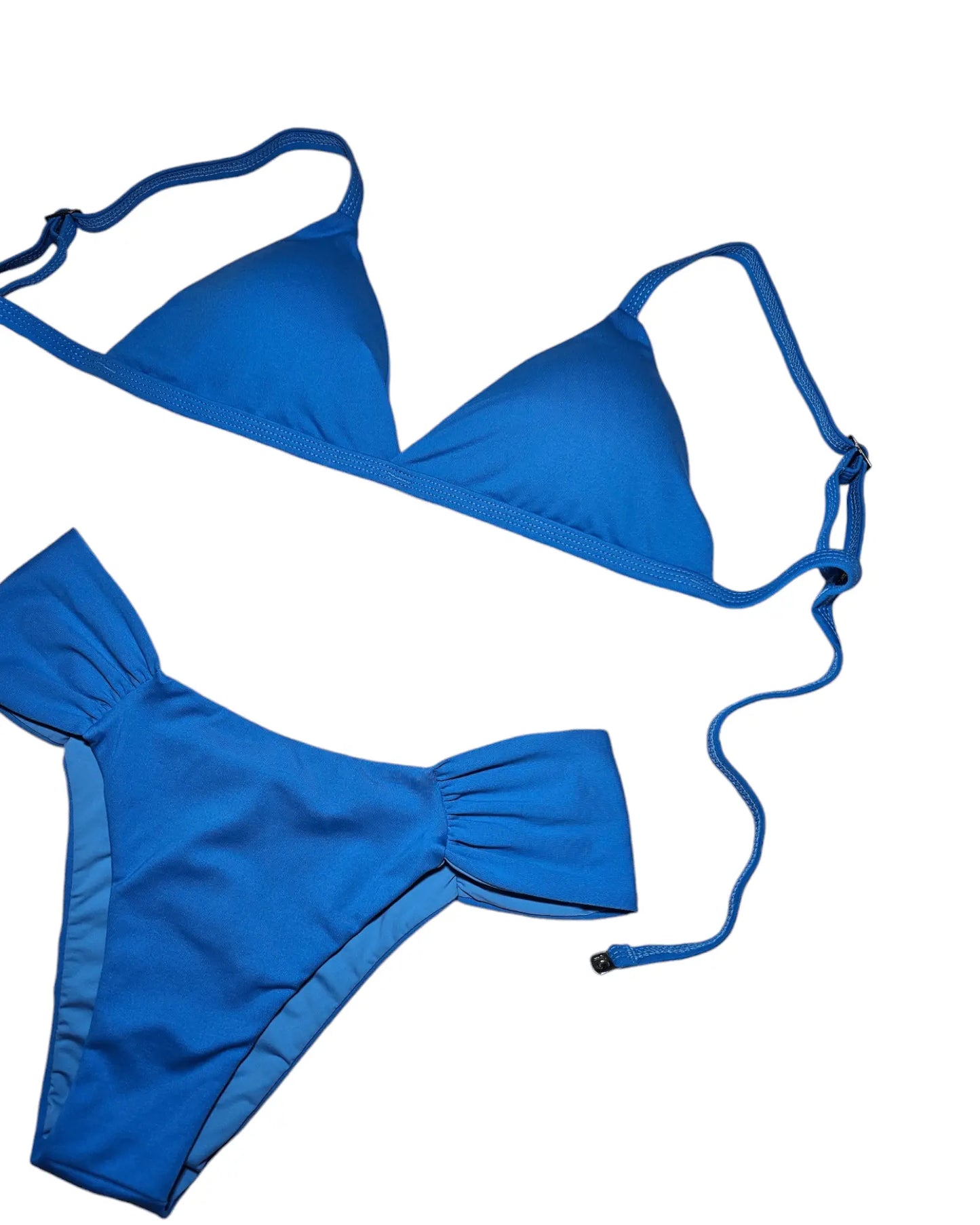 Ocean Blue Brazilian Bikini Set: Flattering 2-Piece Swimwear - Beeluxxe