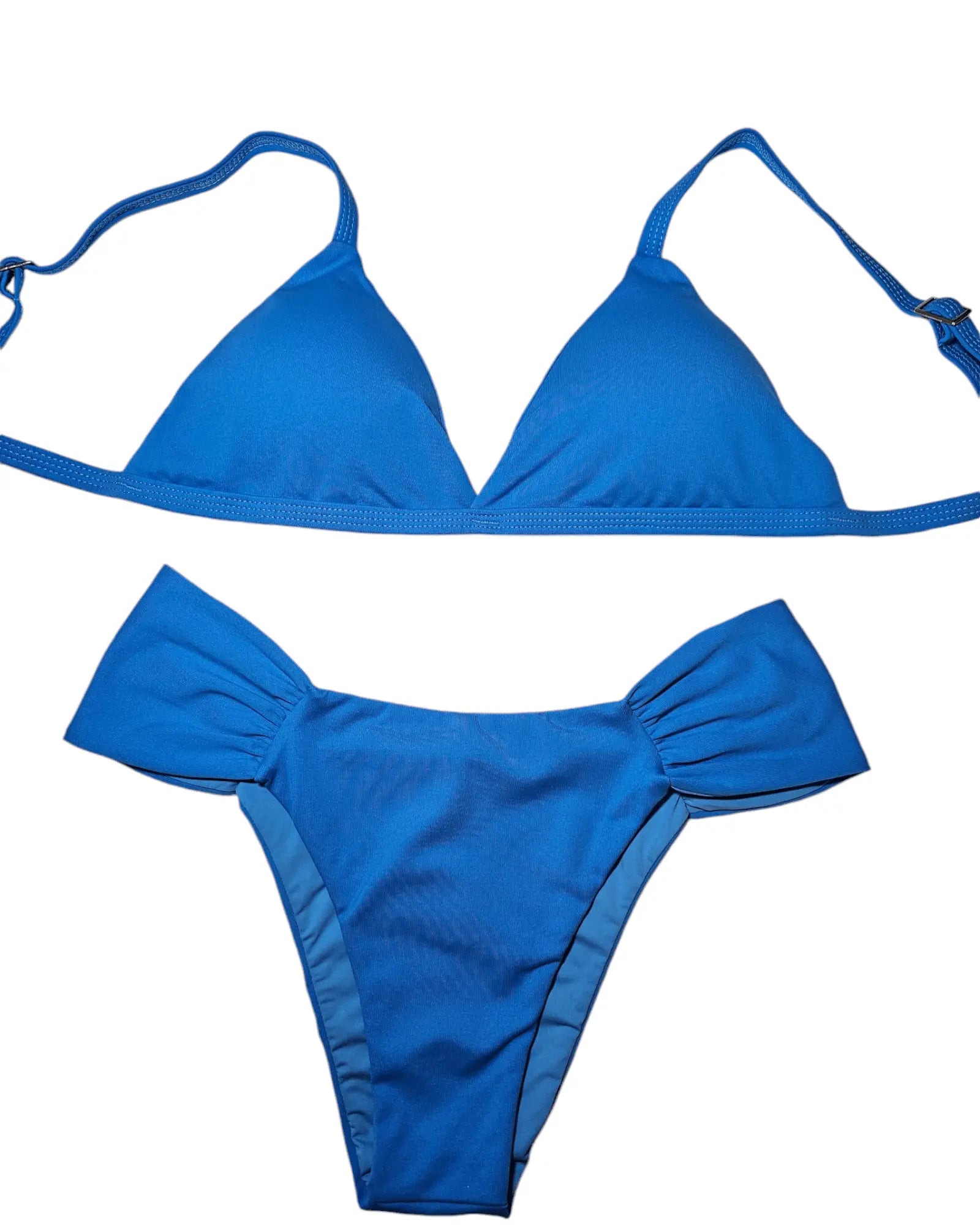 Ocean Blue Brazilian Bikini Set: Flattering 2-Piece Swimwear - Beeluxxe