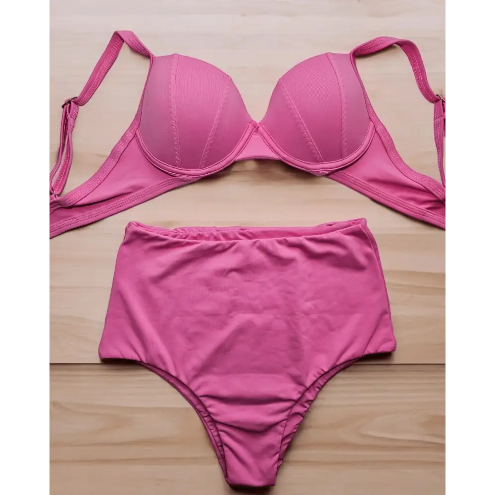 Pink Barbie Two-Piece Brazilian Bikini - Beeluxxe