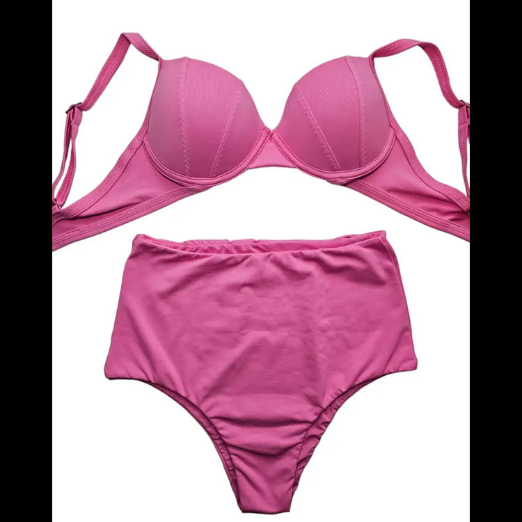 Pink Barbie Two-Piece Brazilian Bikini - Beeluxxe