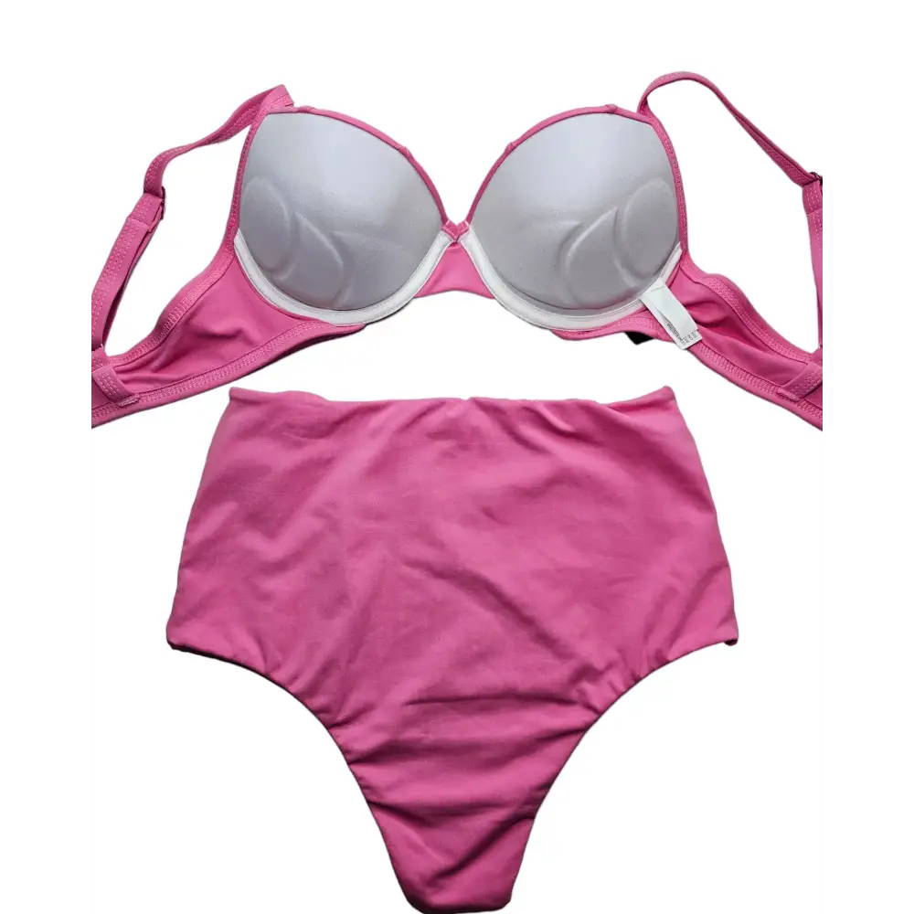 Pink Barbie Two-Piece Brazilian Bikini - Beeluxxe