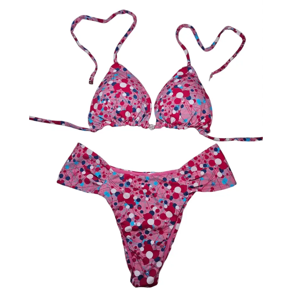 Pink fun 2 piece bikini set - Beeluxxe