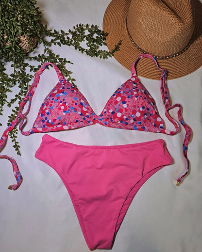 Pink luxxe bikini set - Beeluxxe