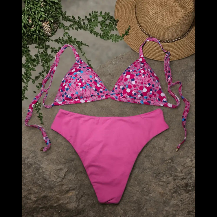 Pink luxxe bikini set - Beeluxxe