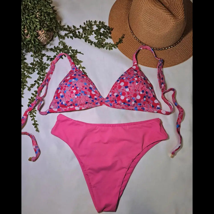 Pink luxxe bikini set - Beeluxxe