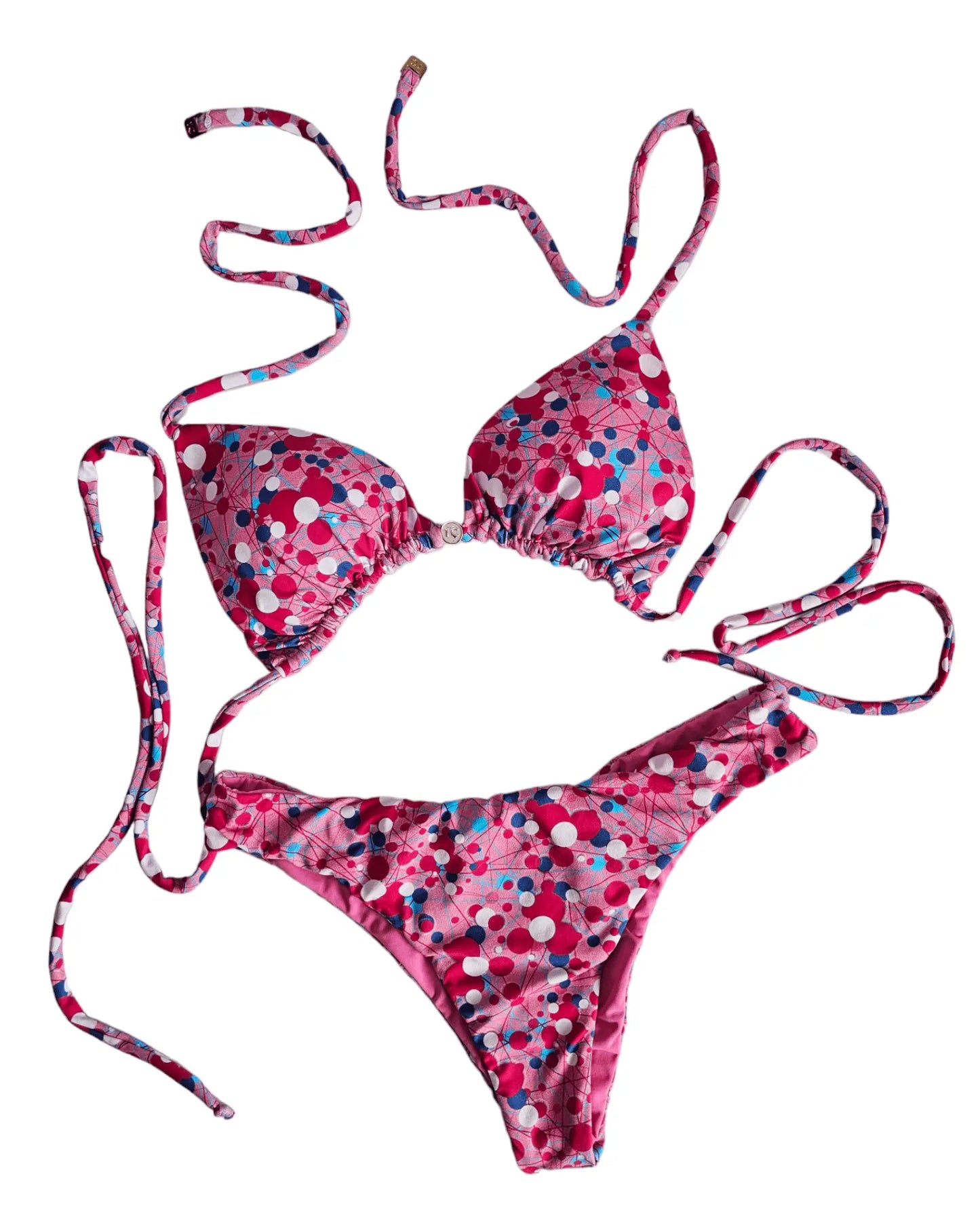 Pink 🩷 mix love bikini set - Beeluxxe