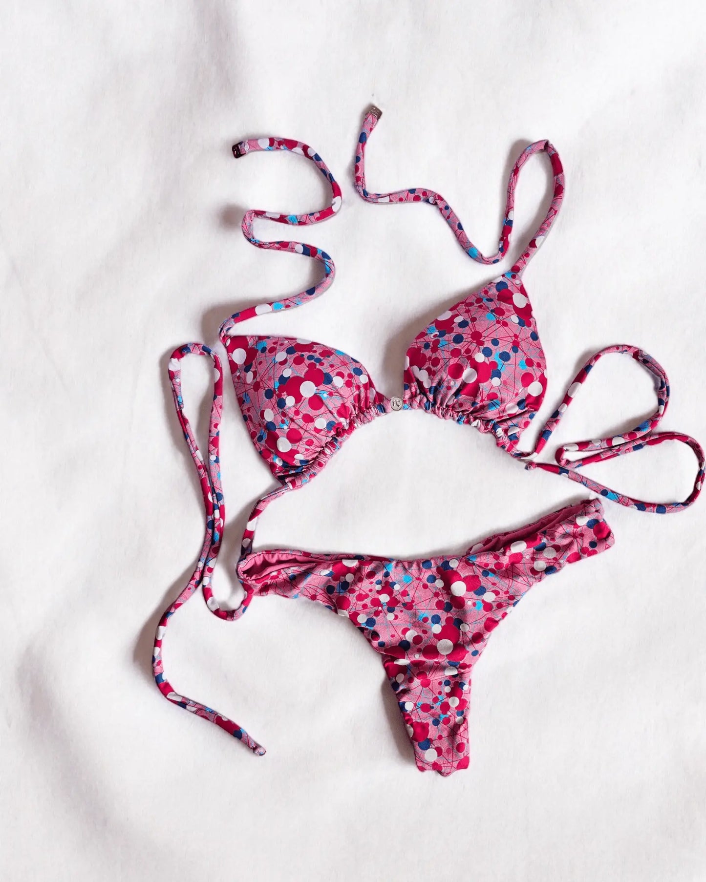 Pink 🩷 mix love bikini set - Beeluxxe