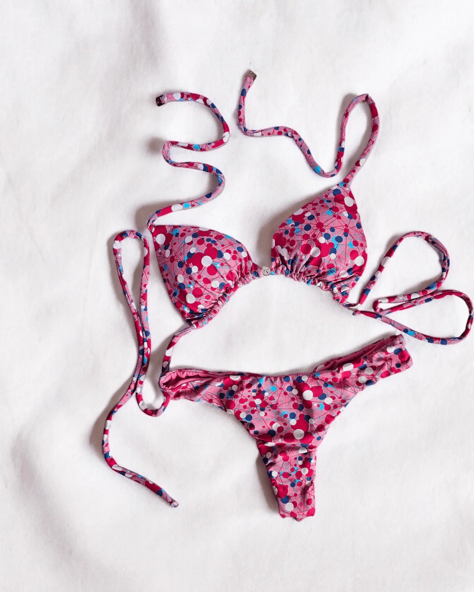 Pink 🩷 mix love bikini set - Beeluxxe