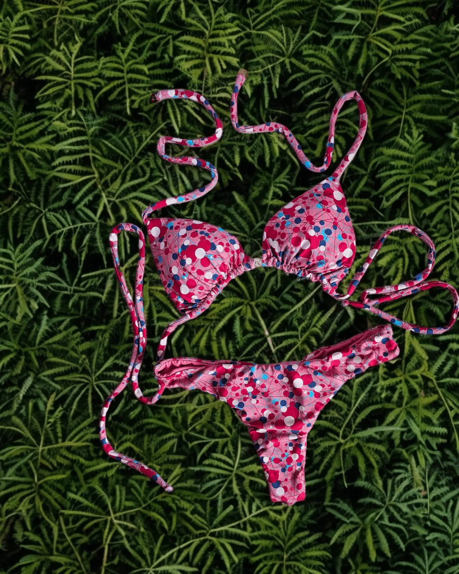 Pink 🩷 mix love bikini set - Beeluxxe