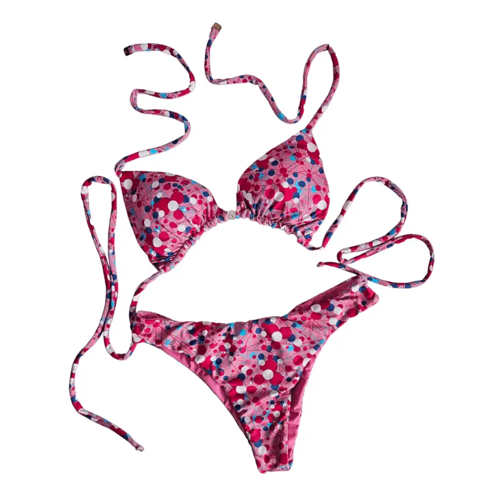 Pink 🩷 mix love bikini set - Beeluxxe