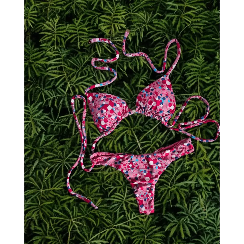 Pink 🩷 mix love bikini set - Beeluxxe