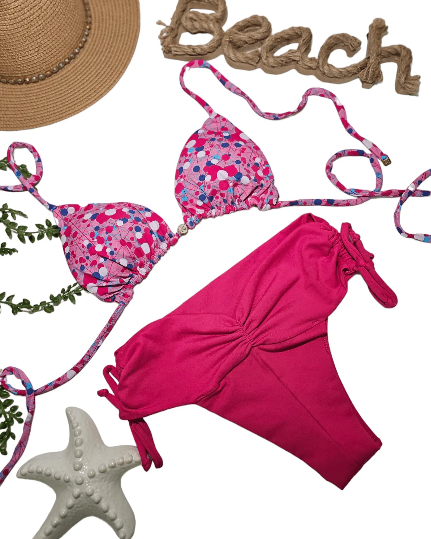 Pink mood bikini set - Beeluxxe