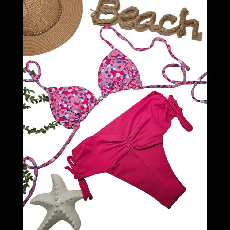 Pink mood bikini set - Beeluxxe