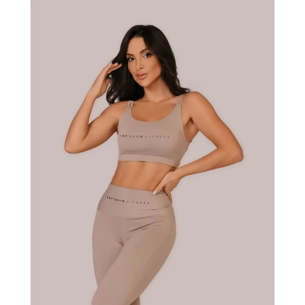 Sculpting Leggings and High-Support Sports Bra Set - Beeluxxe