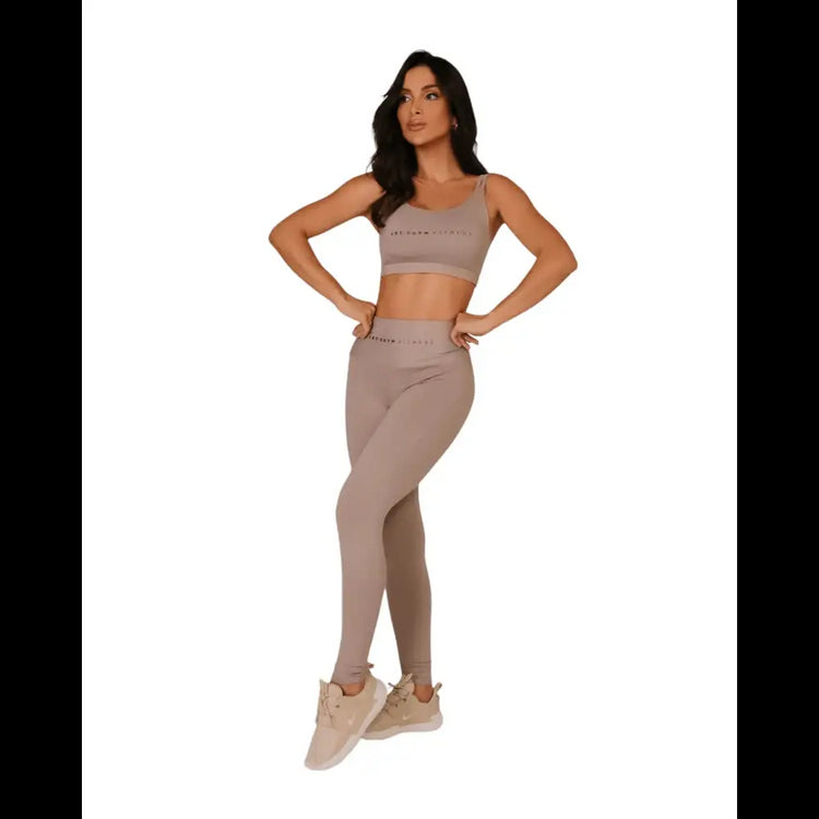 Sculpting Leggings and High-Support Sports Bra Set - Beeluxxe