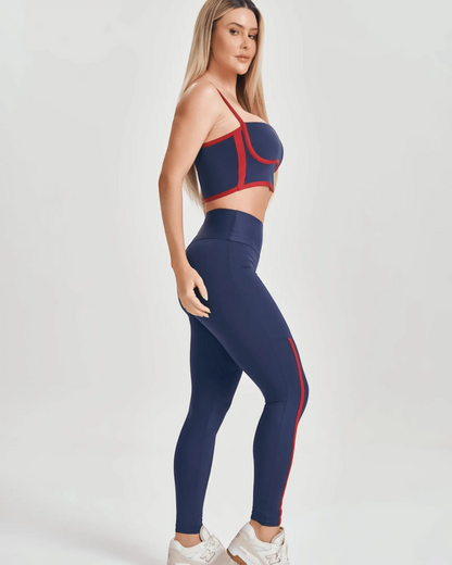 Start 4 piece women fitness set high quality premium wear - Beeluxxe