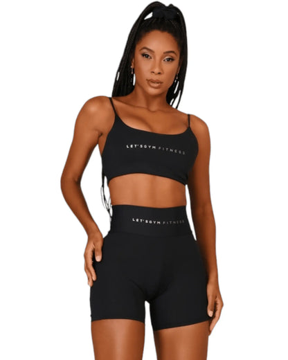 Velocity top and shorts 2 piece set - Beeluxxe