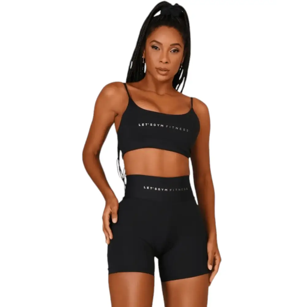 Velocity top and shorts 2 piece set - Beeluxxe