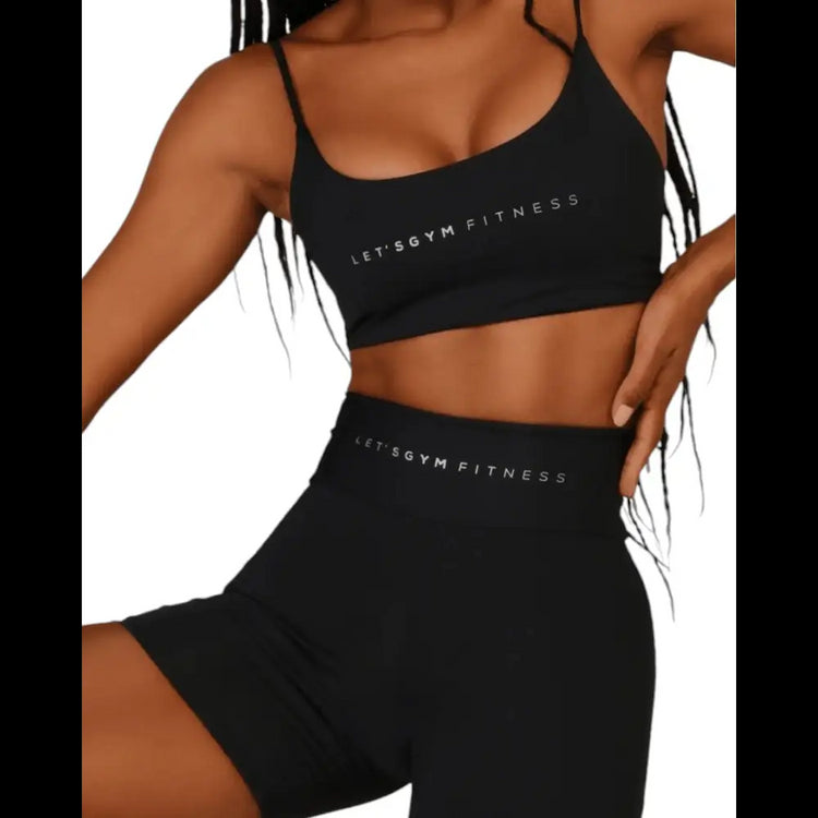 Velocity top and shorts 2 piece set - Beeluxxe