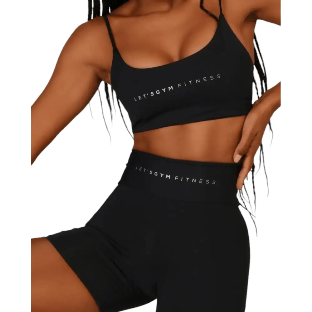 Velocity top and shorts 2 piece set - Beeluxxe