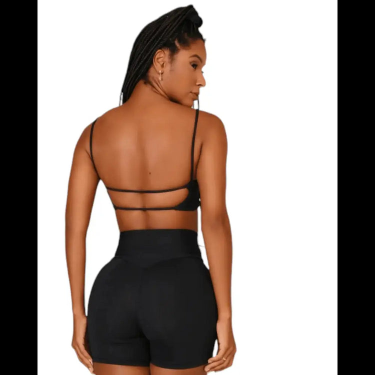 Velocity top and shorts 2 piece set - Beeluxxe